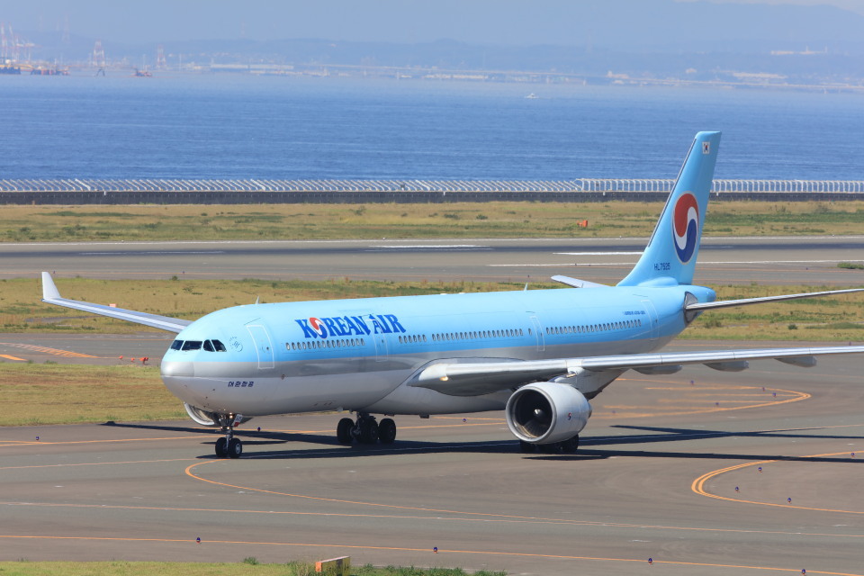 大韓航空のエアバスA…