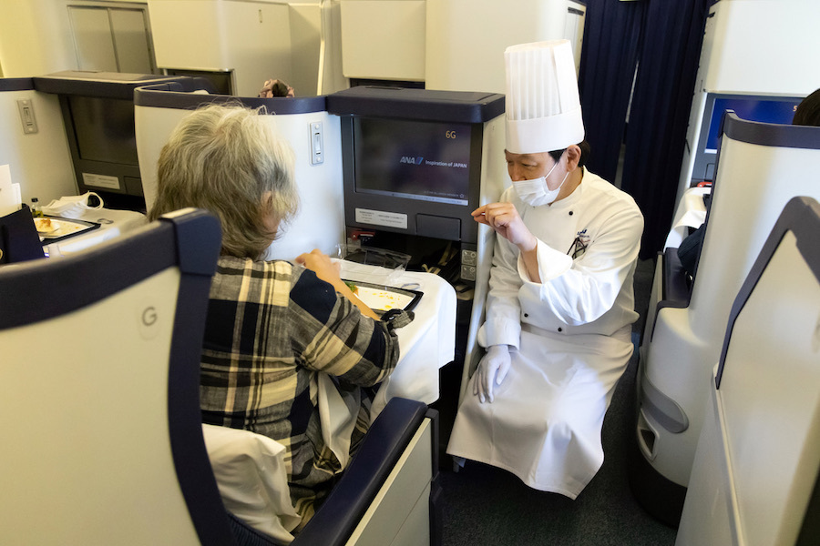 ANAが国際線機材の…