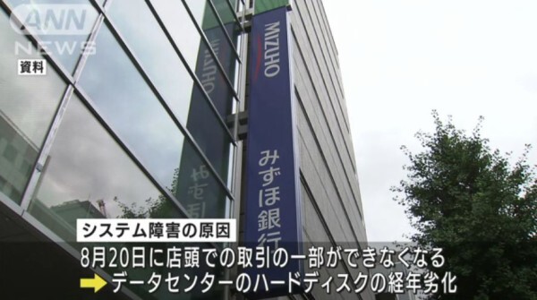 みずほ銀行のシステム…