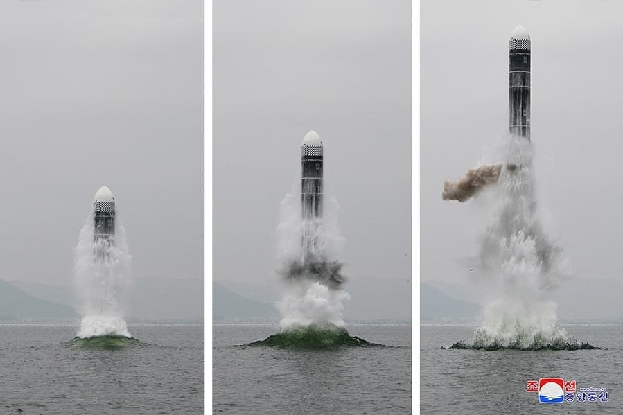 北朝鮮 新型SLBM…