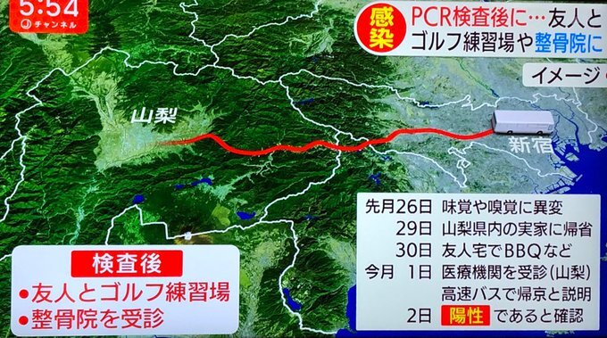 オミクロン株男性の陽…