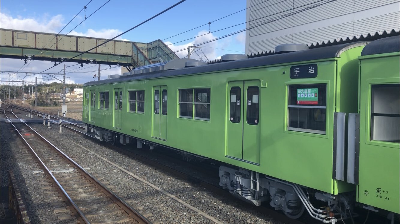 奈良線の103系 N…