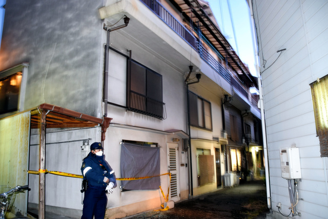 大阪・北新地のビルで…