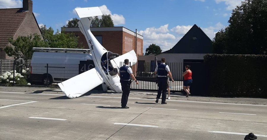 最近の墜落事故の様子…