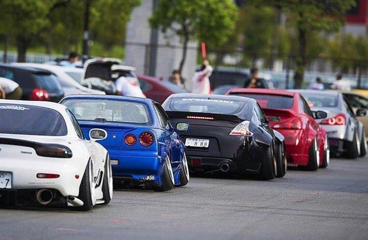 公道を我が物顔で走る…