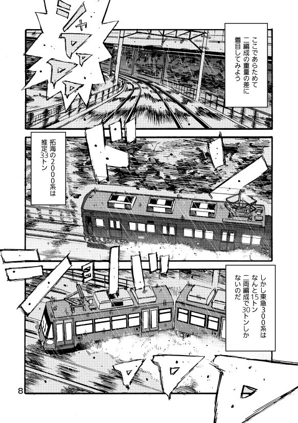 頭文字Dのパロディ同…